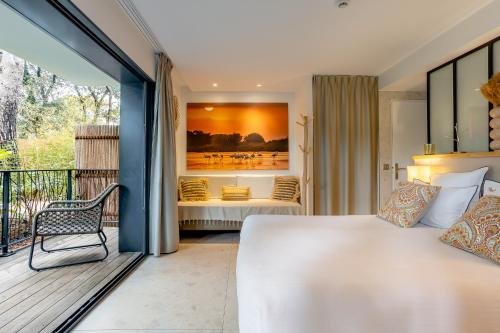 Chambre double avec 1 ou 2 lits, confort, rez-de-chaussée