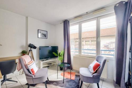 Studio cosy idéal pour 2 personnes situé à Lyon - Location saisonnière - Lyon