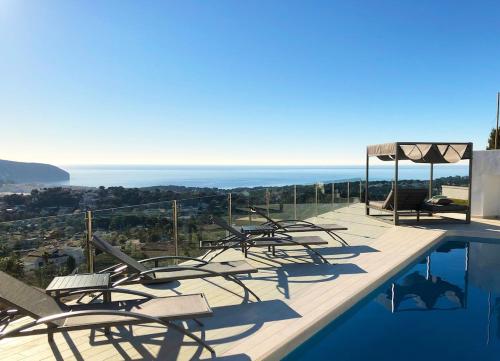 Casa Vida, your villa with panoramic sea views in Moraira., Moraira (foto 3)