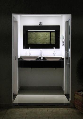 Fürdőszoba, Motel Vitoria (Adult only) in Rialma