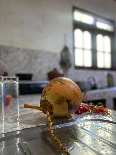 Kitchen, Guruge villa in Hikkaduwa