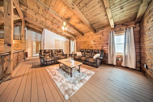 Panama Cabin on 36 Acres w/ Hot Tub & Trails! in Jamestown West (NY)