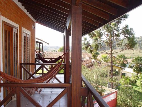 Erkély/terasz, Pousada Rural Paraiso in Aguas de Sao Pedro (Sao Paulo)