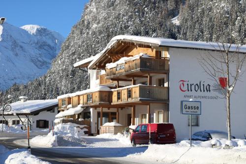 ทัศนียภาพภายนอกโรงแรม, Appartement Tirolia Leutasch in เลเนอร์