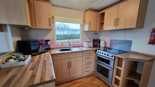 Becky's Caravan at Marton Mere in Marton