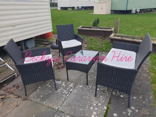 Becky's Caravan at Marton Mere in Marton