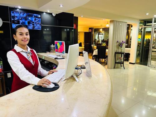 Előcsarnok, Hotel Frances in Culiacán
