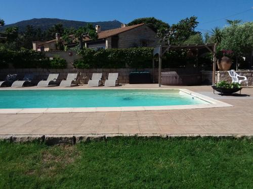 B&B Olmeto - Magnifique villa piscine Propriano - Bed and Breakfast Olmeto