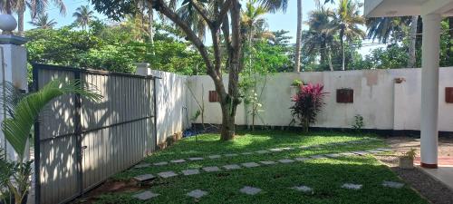 trädgård, Polhena Palms in Matara