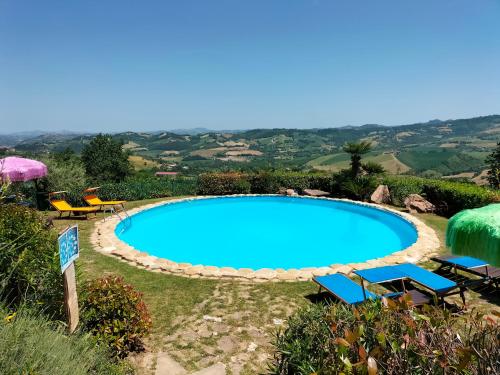 Swimming pool, Old House in Penna San Giovanni