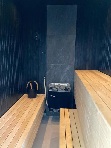 Sauna, Långasand (Langasand) in Heberg