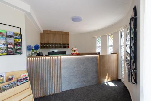Lobby, Lake Breeze Motel in Taupo