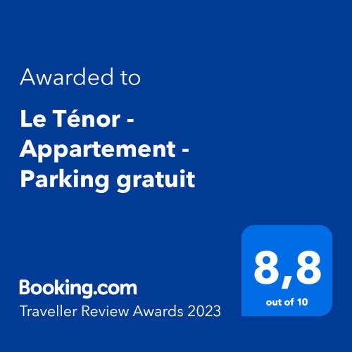 Le Ténor - Appartement - Parking gratuit