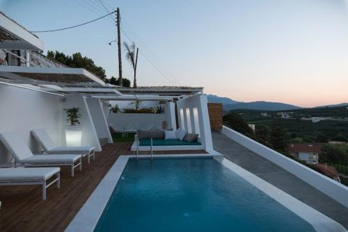 Luxury Villa Crete Villa Saphire 3 Bedroom Sea View Chania