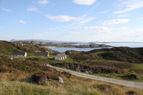 Exterior view, Myrtle Cottage in Achmelvich