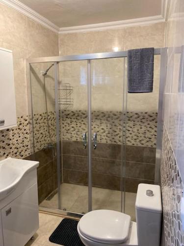 Bathroom, Megaron Homes Ayvalik Kucukkoy Gardened Villa in Ayvalik