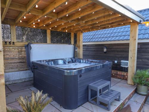 A szálláshely kívülről, Foxes Den in Riggs Head