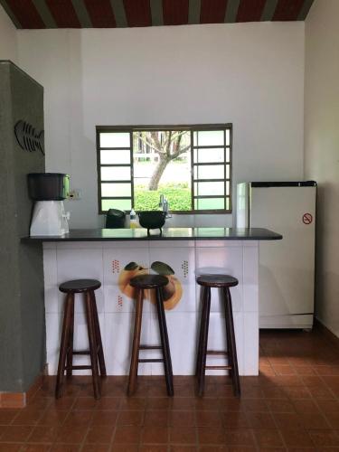 virtuve, Pesqueiro Rancho Feliz in Paraguacu