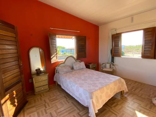 2 double beds, 1 twin bed