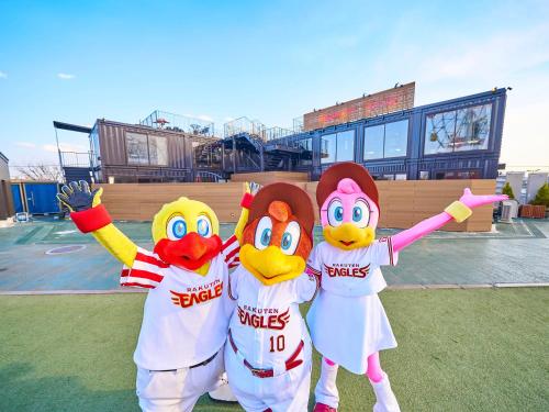 Rakuten STAY x EAGLES 102 with terrace