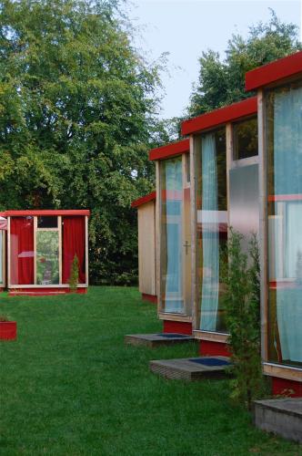zelt für terasse Teravane Pavillon Orange 194 x 194 x 251 cm Pop-up Stoff wetterfest wasserdicht UV-Schutz höhenverstellbar tragbar Garten Terrasse Balkon Haringen voor de 3F school-backpacks Größe:mit Gestell