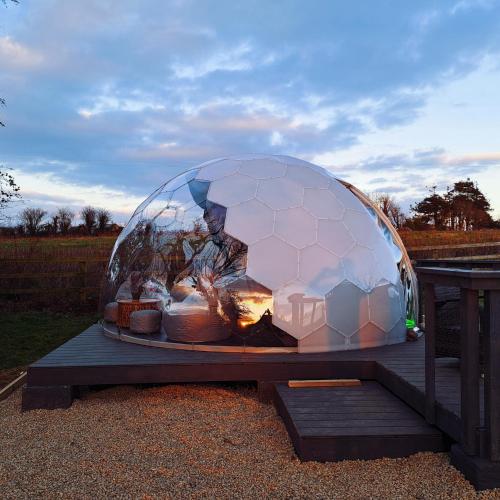 Luxury Glamping Dome with views of the Burren