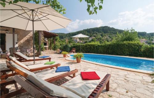 Stunning Home In Nerezisca With Outdoor Swimming Pool