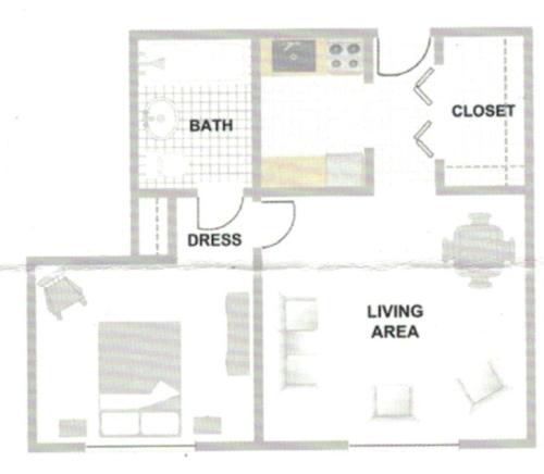 Cozy 1 bedroom Apartment in Downtown Gadsden, AL in Gadsden, USA