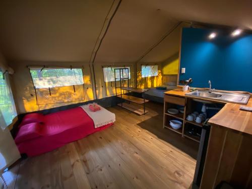 1 double bed, 1 sofa bed