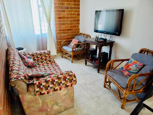 Casa completa amoblada Paipa con tres alcobas - Paipa