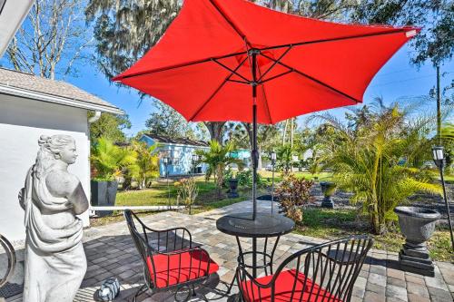Florida Getaway with Patio about 3 Mi to Beaches!