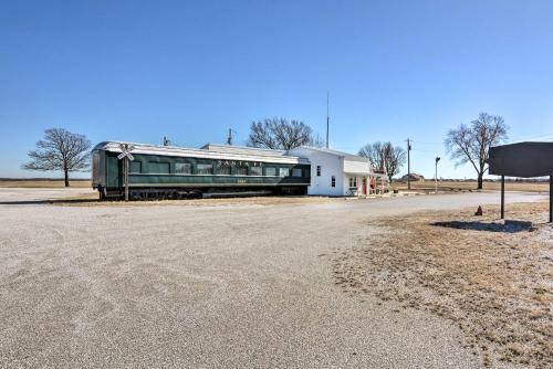 Unique Joplin Gem Converted Train Car Studio