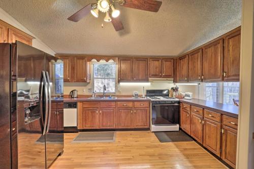 Spruce Pine Riverfront Rental Deck and 2 Fire Pits! in Spruce Pine, USA