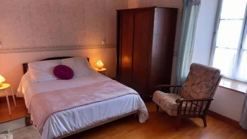 1 double bed, 2 twin beds