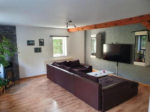 Kornhaus - schöne Ferienwohnung mit Pool, Kamin und Terrasse, Gotinga (foto 6)
