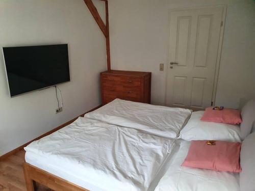 Kornhaus - schöne Ferienwohnung mit Pool, Kamin und Terrasse, Gotinga (foto 10)