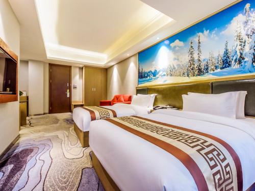 Elegant Twin Room room in Guangzhou Huihe Hotel