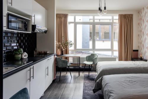 Hey - Aparthotel Brussels Room Type - Deluxe Double Studio