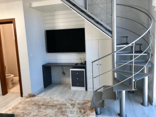 Saint Sebastian Flat 213 - Com Hidro! até 4 pessoas, Duplex, no centro (Saint Sebastian Flat 213 - Com Hidro! ate 4 pessoas, Duplex, no centro) in Jaragua Do Sul