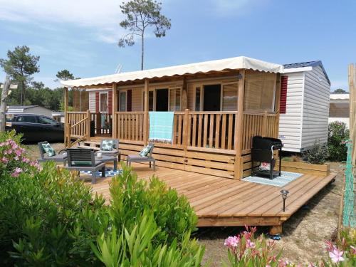 Mobilhome 6-8 pers Cap Ferret