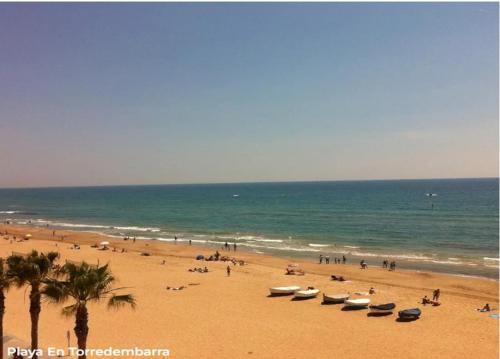 Fantástica casa con piscina y playa ,Torredembarra-Tarragona