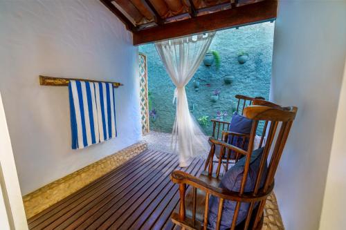 陽台/露台, Pousada Maré Búzios (Pousada Mare Buzios) in 福莫薩灣