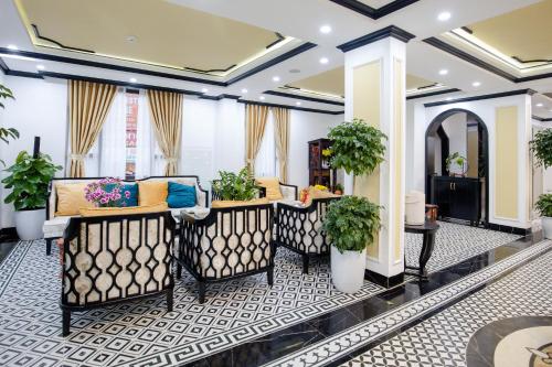 wspólne pomieszczenie/salon TV, Huong Duong Hotel Thanh Hoa in Thanh Hoá / Sầm Sơn Beach