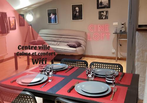 Ciné Loft 55 m2 Centre Ville - Courtisols