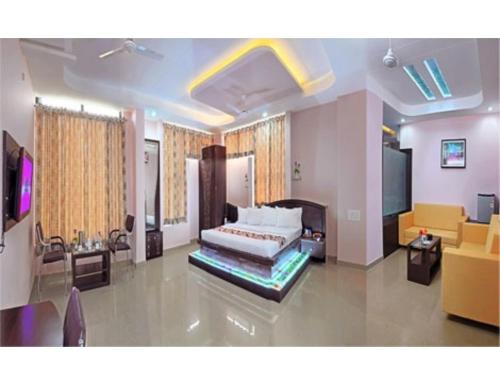 Krevet, Hotel Shivam Fort View, Chittorgarh in Chittorgarh