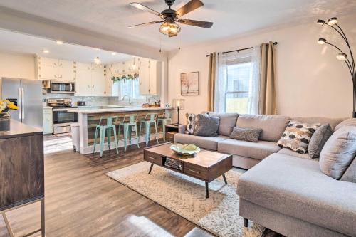 Greenville Escape with Deck and Fire Pit! in Greenville, USA