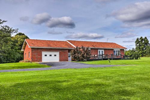 Ovid Home with Lake Views on Cayuga Wine Trail! in Ovid, USA
