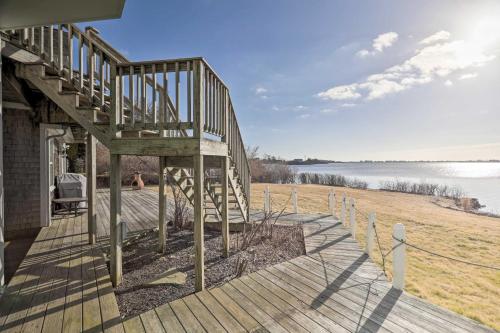 Rhode Island Retreat with Kayaks, Deck and Pond Access