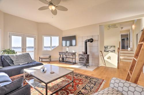 Home on Greenhill Pond with Panoramic Views and 3 Decks - main image