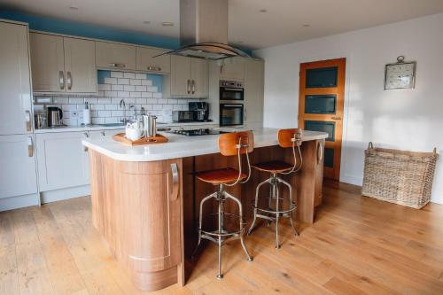 A szálláshely kívülről, Carnanamish in Tobermory